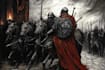 draw black and white, dark, fantasy art