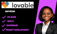 lovable ai expert fix bugs deploy saas mvp