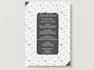 edit and personalize a unique wedding menu template