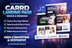 carrd landing page, carrd website design, carrd co,  design wix website