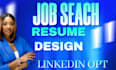 create professional resume and job search