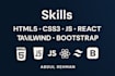 build a professional frontend UI with react, tailwind, and javascript