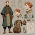 do a dnd character art and dnd character art