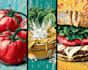 draw vibrant pop art food illustrations