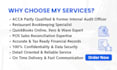 provide restaurant bookkeeping services and pos reconciliation