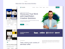 do ui ux design, website ui ux design, or landing page in figma