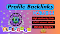 profile backlink da 95