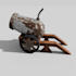 model 3d game assets with pbr texturing