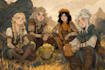 create custom fantasy rpg party illustration