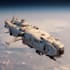 design spaceship, sci fi illustration and sci fi art