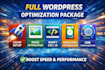 speed up and optimize your wordpress website for fast performance