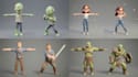 create high quality 3d character models