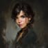 paint an oil painting on canvas