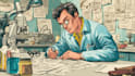create authentic retro comic illustration