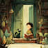 draw children book illustration and children book