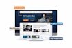 design and develop a modern responsive portfolio website