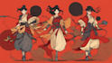 character concept art and character design
