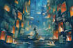 illustrate a book cover that captures attention
