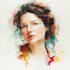 paint a unique watercolor portrait for you