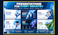 design a professional powerpoint presentation and investor pitch deck