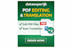 excel data formatting and PDF to word conversion