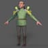 create a stylized game ready 3d character