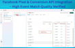 setup facebook pixel meta capi server side tracking via GTM stape taggrs and ga4