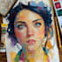 paint a unique watercolor portrait