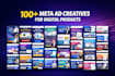 create high converting meta ai ad graphic creatives