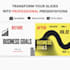 design professional powerpoint presentations for school and business