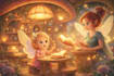 create childrens book illustrations in soft 3d cute style