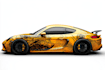 do creative vehicle wrap, car wrap