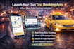 develop taxi booking, cab booking, rideshare, uber clone and gojek app