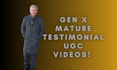 create 50 plus male ugc testimonial style video ads convert