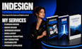 design filpbook ebook workbook and format book layout in indesign KDP
