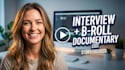 edit professional interview documentary with b roll and talking heads