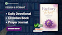 design a prayer journal, daily devotional, or christian KDP book in 48 hours