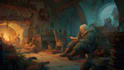 draw high quality fantasy illustration