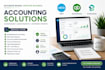 integrate myob, xero, quickbooks online using rest api