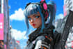 make a cyberpunk character art
