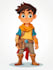 make 2d game character for game art