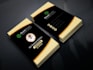 create custom business card design with qr code