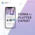 convert your figma, xd design into flutter app