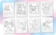 create custom monochrome coloring pages for amazon KDP