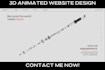 interactive 3d wix studio website development animated wix studio website design