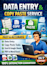 provide accurate data entry, excel, copy paste services