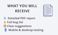 test your website and give detailed feedback