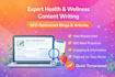 write SEO friendly blog posts and articles in english