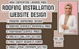 roofing installation website roofing contractor website construction company