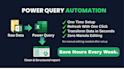 clean messy excel data and automate it with power query